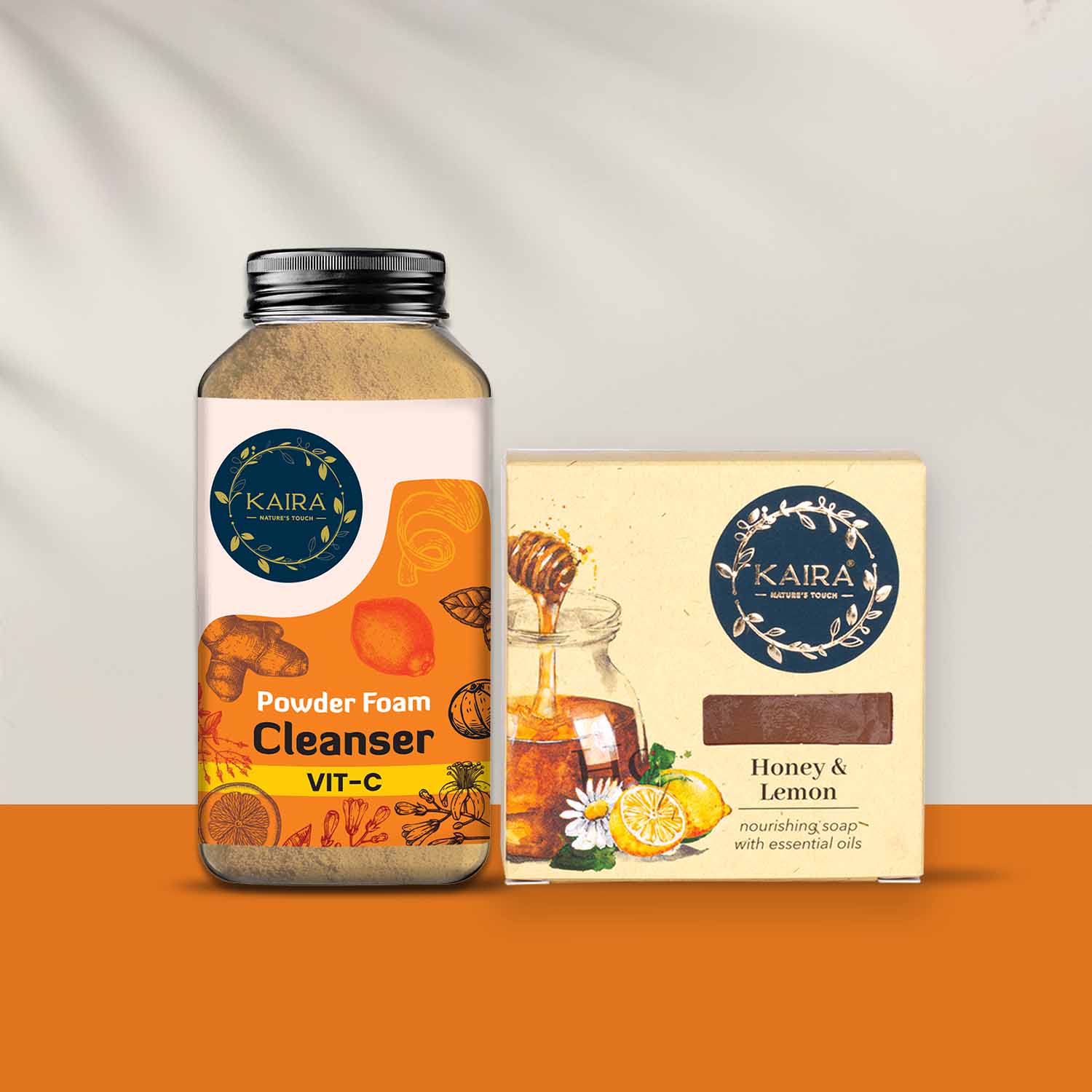 Honey & Lemon Soap + Powder Foam Cleanser Vit-C