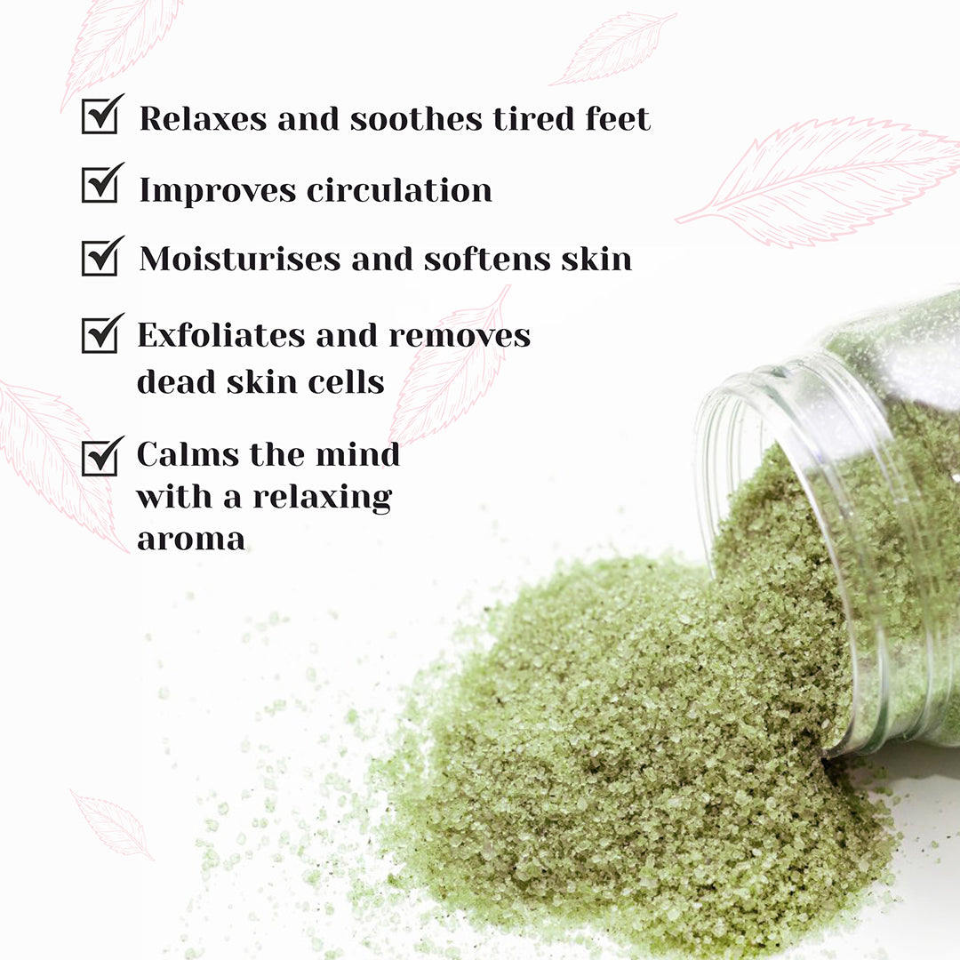 Aloe skin Polish & Relax Combo (Triphala & Rose Body Wash + Lavendor & Begomot Foot soak & Bath Salt + Aloe Vera Soap+ Manjishta & Cow Ghee Lip Balm)
