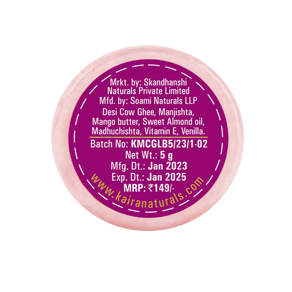Buy Manjishta & Cow Ghee Lip Balm Online