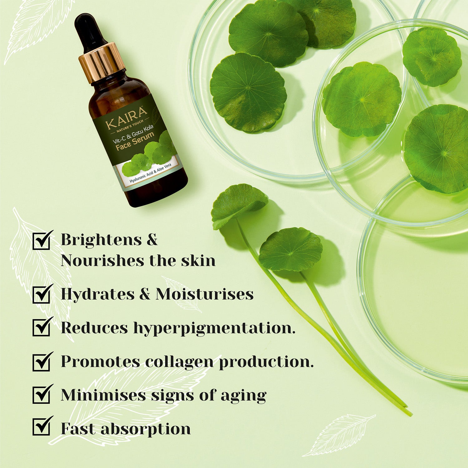 Vit-C & Gotukola Face Serum