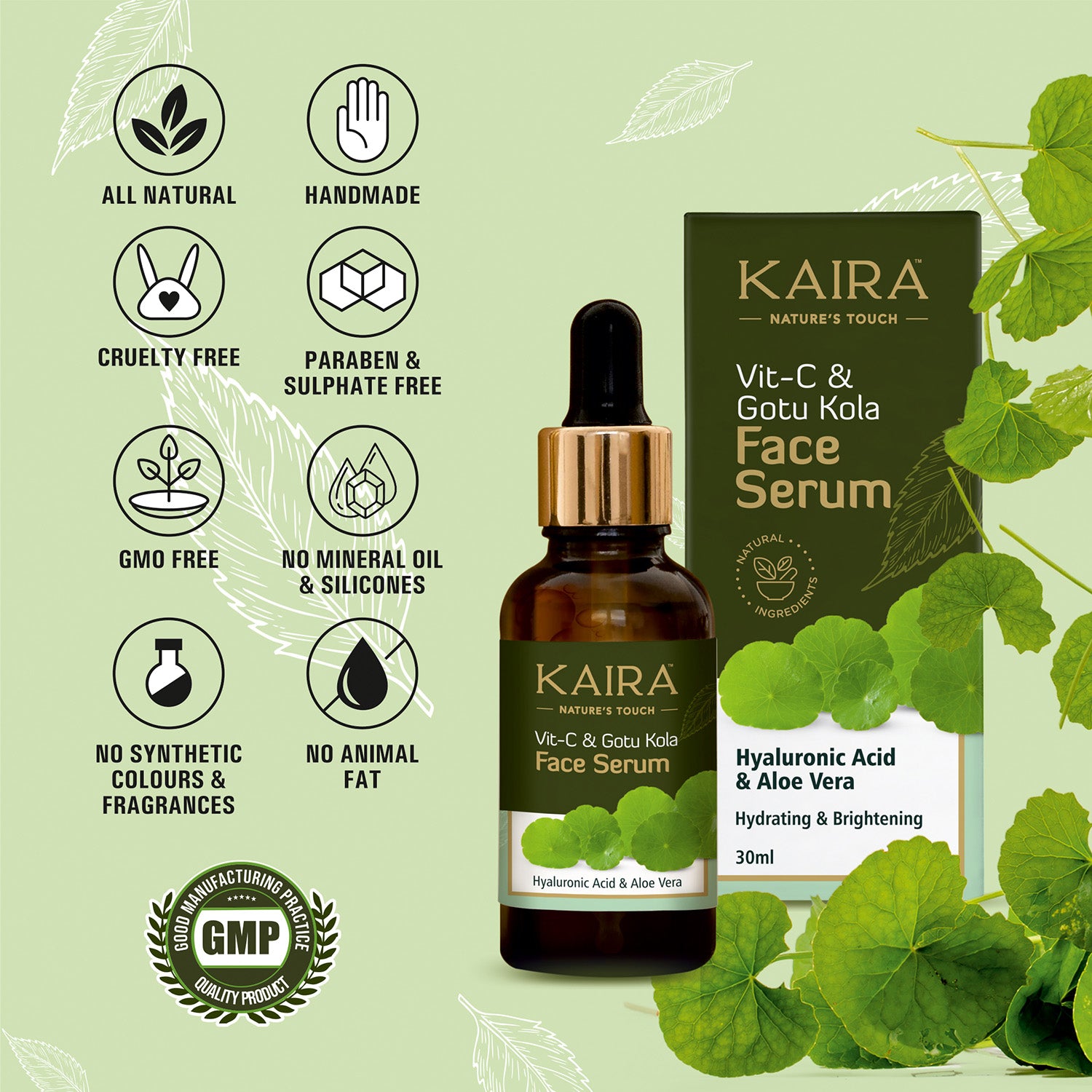 Vit-C & Gotukola Face Serum