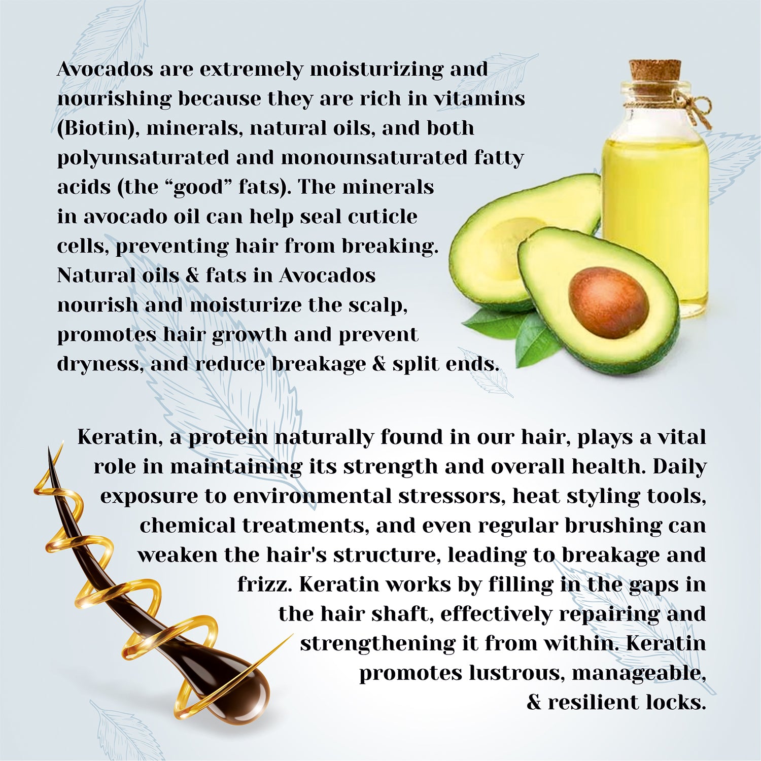 Avocado & Keratin Shampoo
