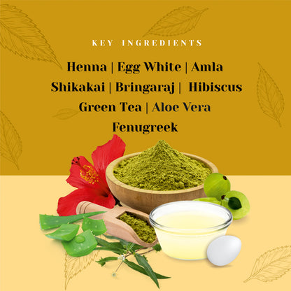 Nourishing Henna with the Goodness of Egg white