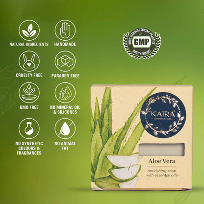 Aloe vera Soap For Acne and Dark Spots