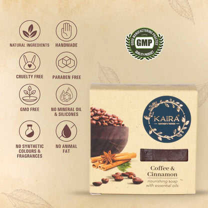 Cinnamon &amp; Coffee Soap For Dry Skin
