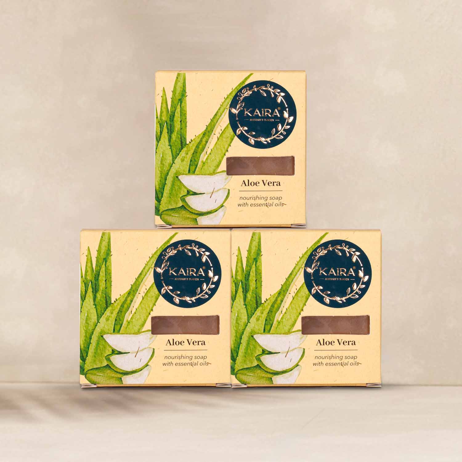 Aloe Vera Soaps Pack of 3