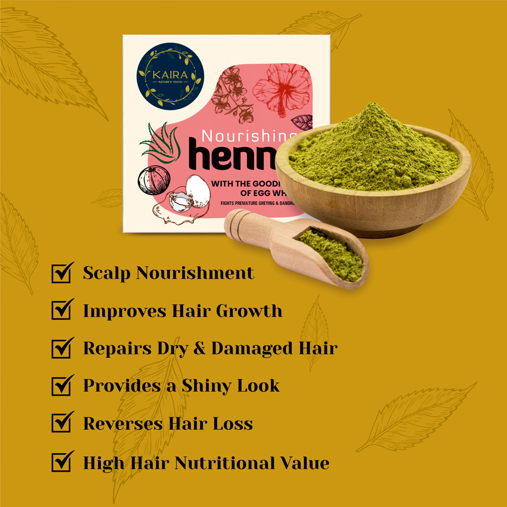 Henna Combo (9 Herbs Henna + Moisturising Henna + Nourishing Henna)