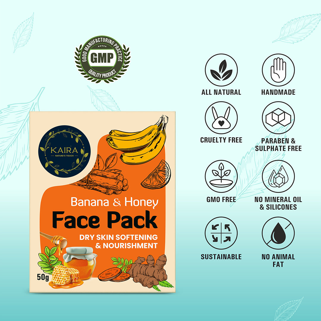 Buy Banana & Honey Face Pack Online at Best Prices Radicals and