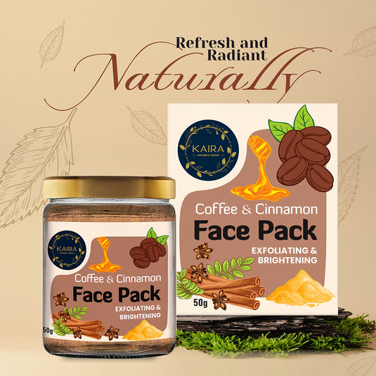 Buy Coffee & Cinnamon Face Pack Online Exfoliate the Skin, Remove