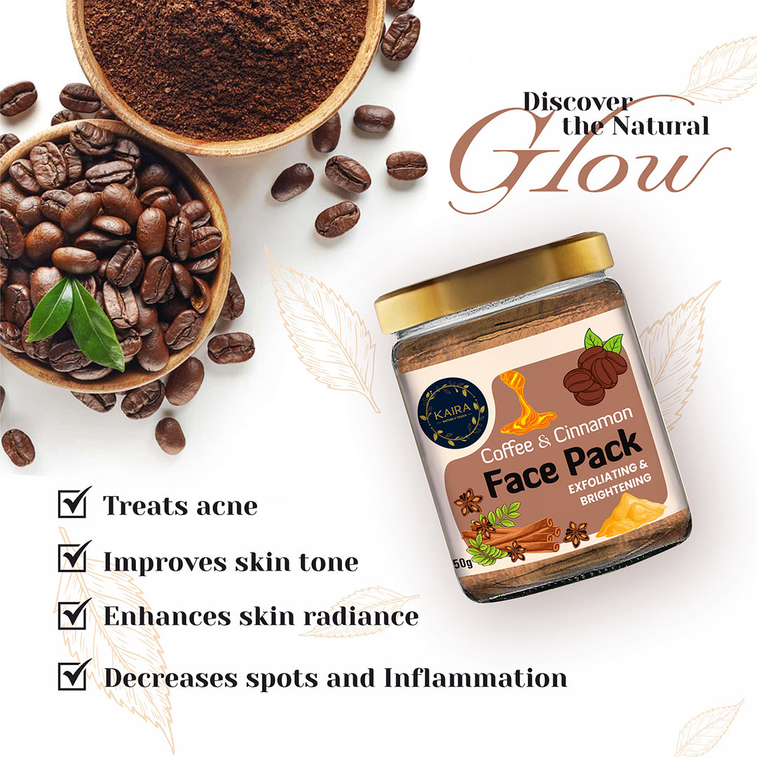 Coffee &amp; Cinnamon Face Pack