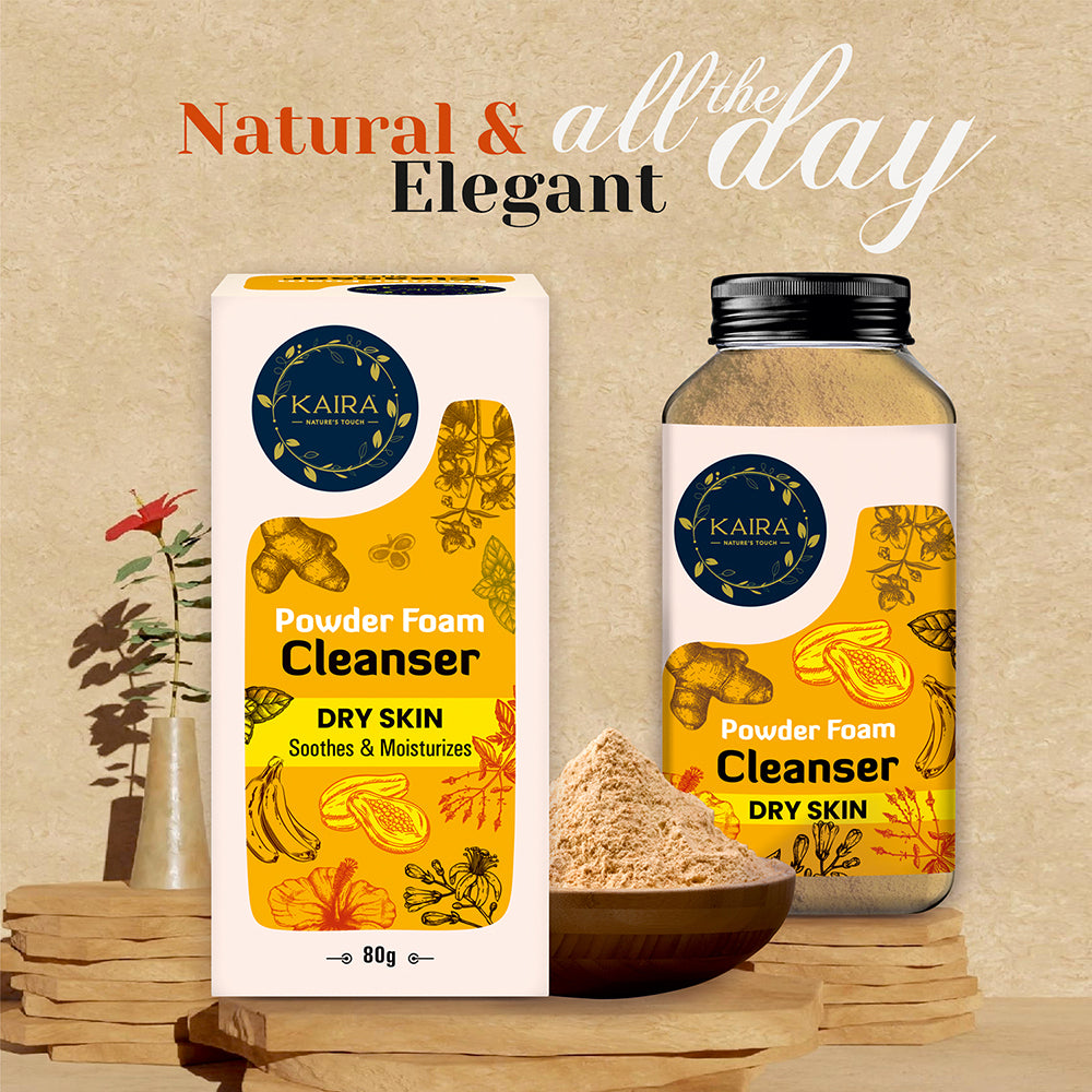 Powder Foam Cleanser Dry skin