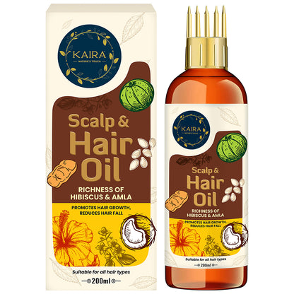 Scalp and Hair oil (Richness of Hibiscus and Amla)